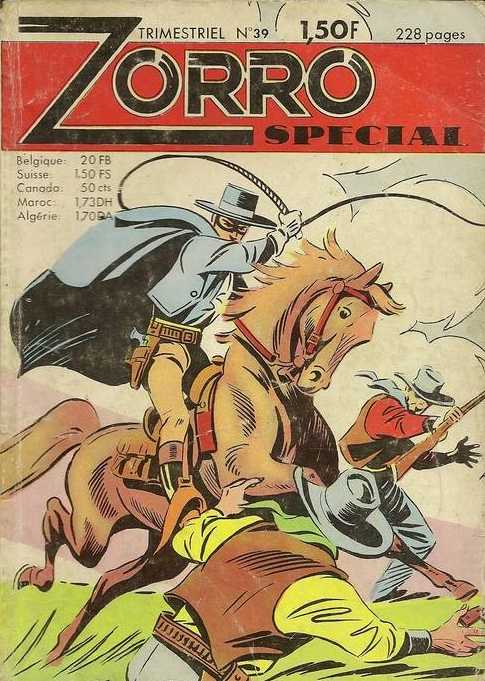 Scan de la Couverture Zorro Spcial n 39